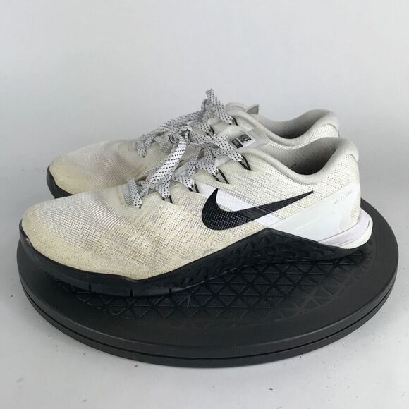 Nike Metcon 3 White/Black CrossFit Training Shoes 849807-100 Women’s Size 7.5 - Picture 9 of 13